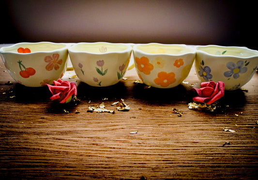 Floral Ceramic Tea Cup – A Sip of Serenity